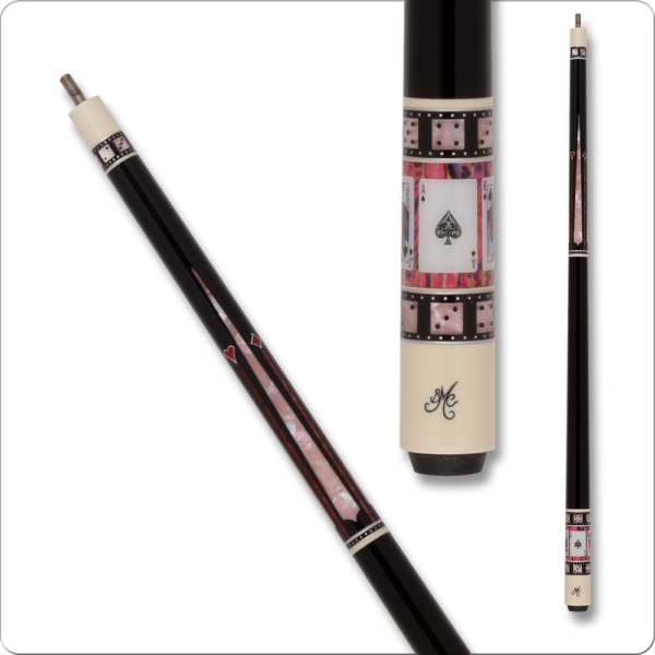 Meucci - Casino - Black w/ Pink Inlay